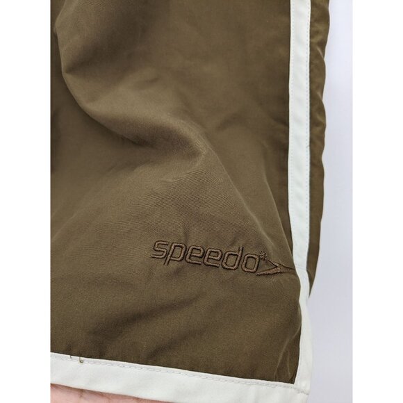 Speedo Board Swim Trunk Shorts Men Size 36 Floral Hawaiian Tropical Y2K Surfer - Picture 4 of 7